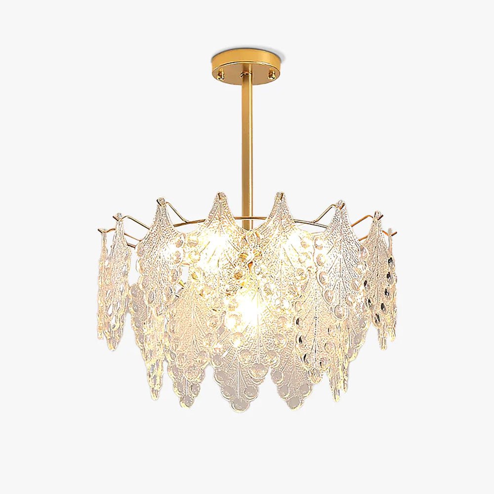 Selvenora Glass Chandelier-Moonnatur