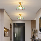 Hiorisse Glass Ceiling Light-Moonnatur