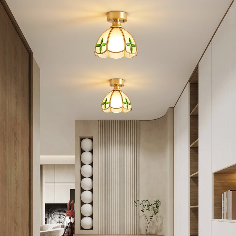 Hiorisse Glass Ceiling Light-Moonnatur