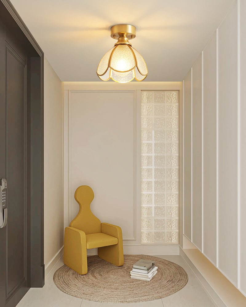 Hiorisse Glass Ceiling Light-Moonnatur