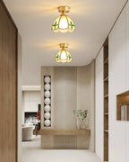 Hiorisse Glass Ceiling Light-Moonnatur