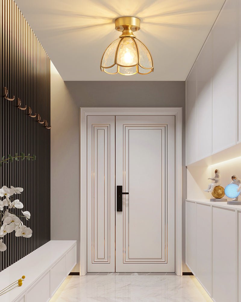 Hiorisse Glass Ceiling Light-Moonnatur