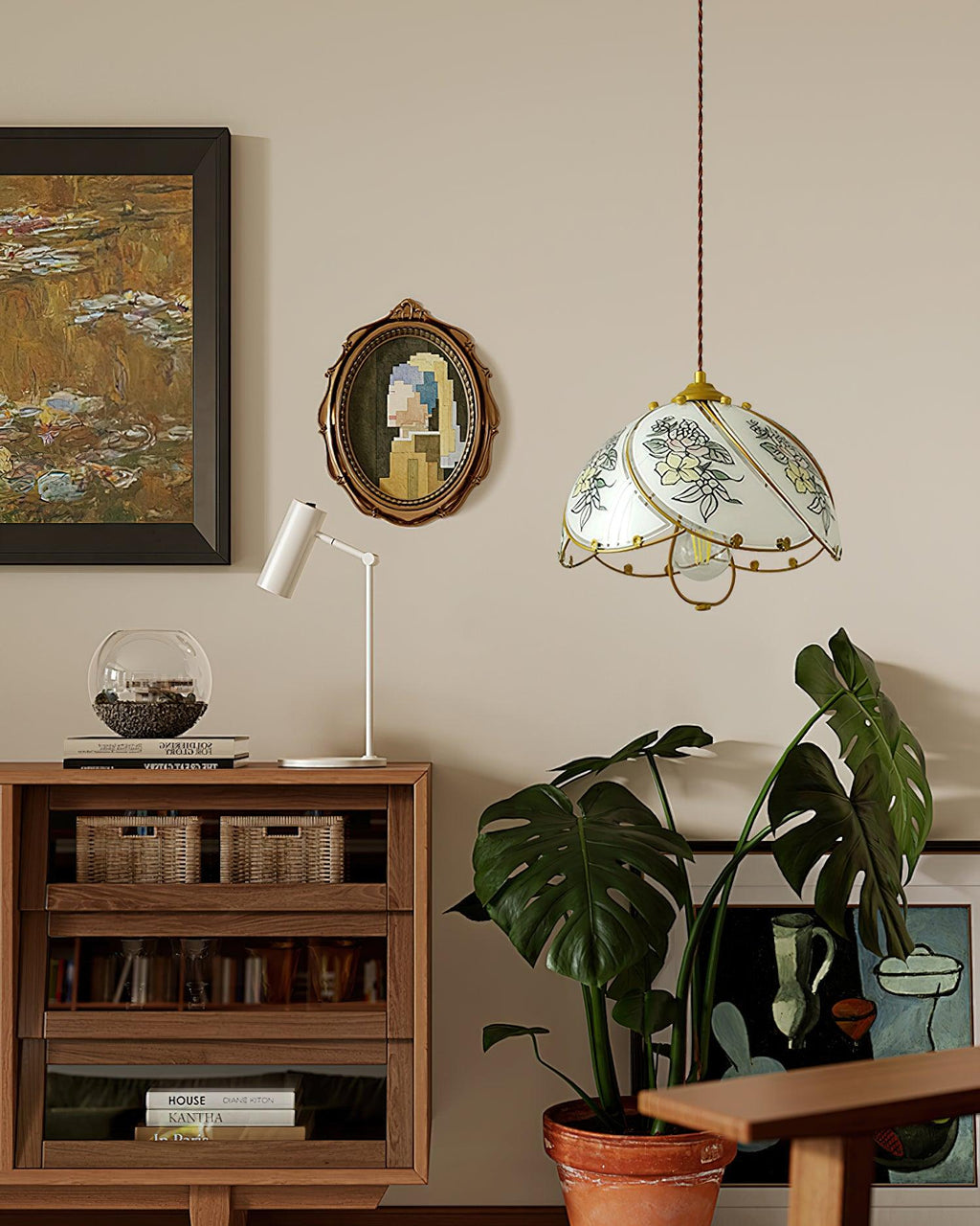 Torrenwick Glass Pendant Light-Moonnatur