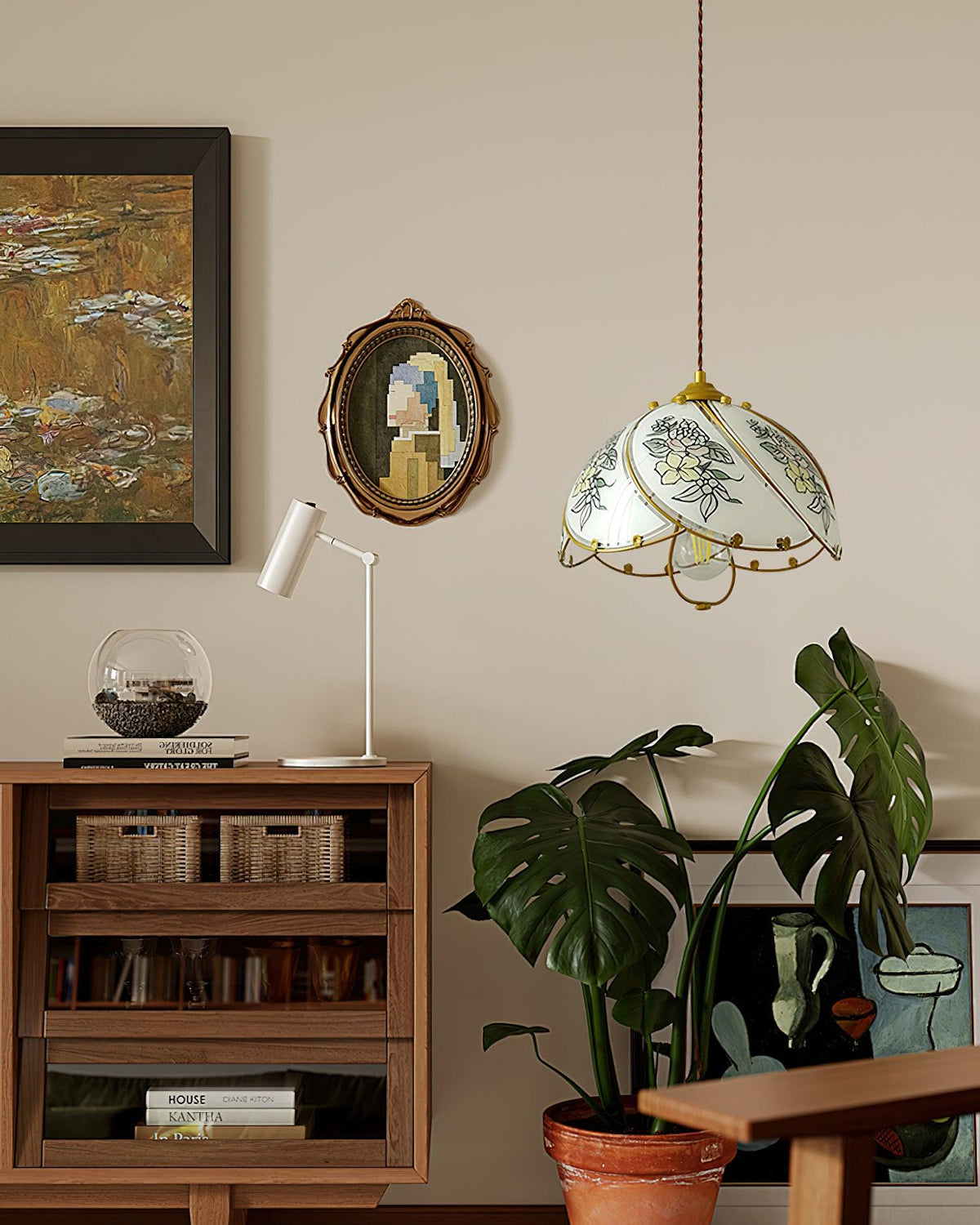 Torrenwick Glass Pendant Light-Moonnatur