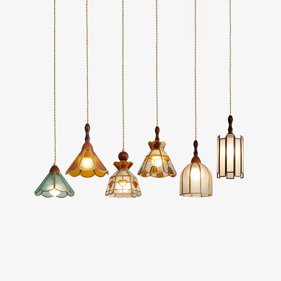 Ralenella Glass Pendant Light-Moonnatur