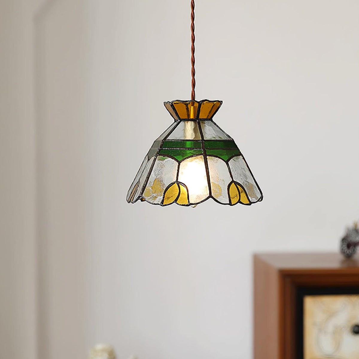 Quenelelis Glass Pendant Light-Moonnatur