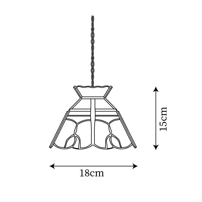 Quenelelis Glass Pendant Light-Moonnatur