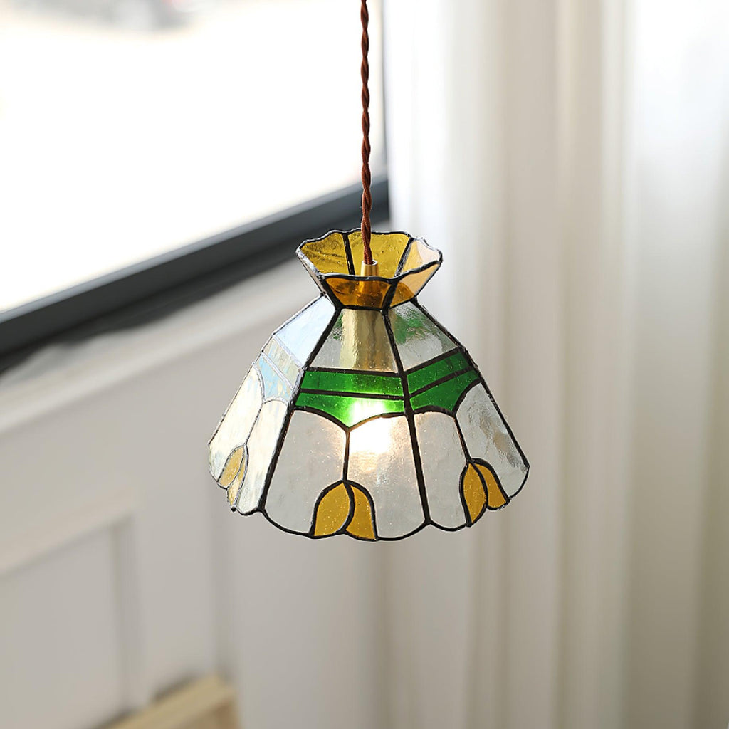 Quenelelis Glass Pendant Light-Moonnatur