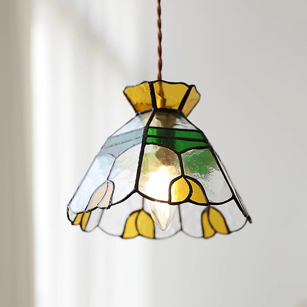 Quenelelis Glass Pendant Light-Moonnatur