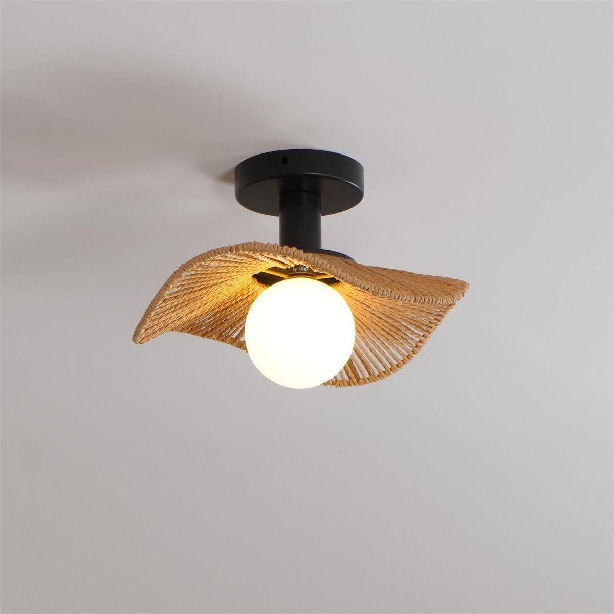 Selvenmere Hemp Rope Ceiling Light-Moonnatur