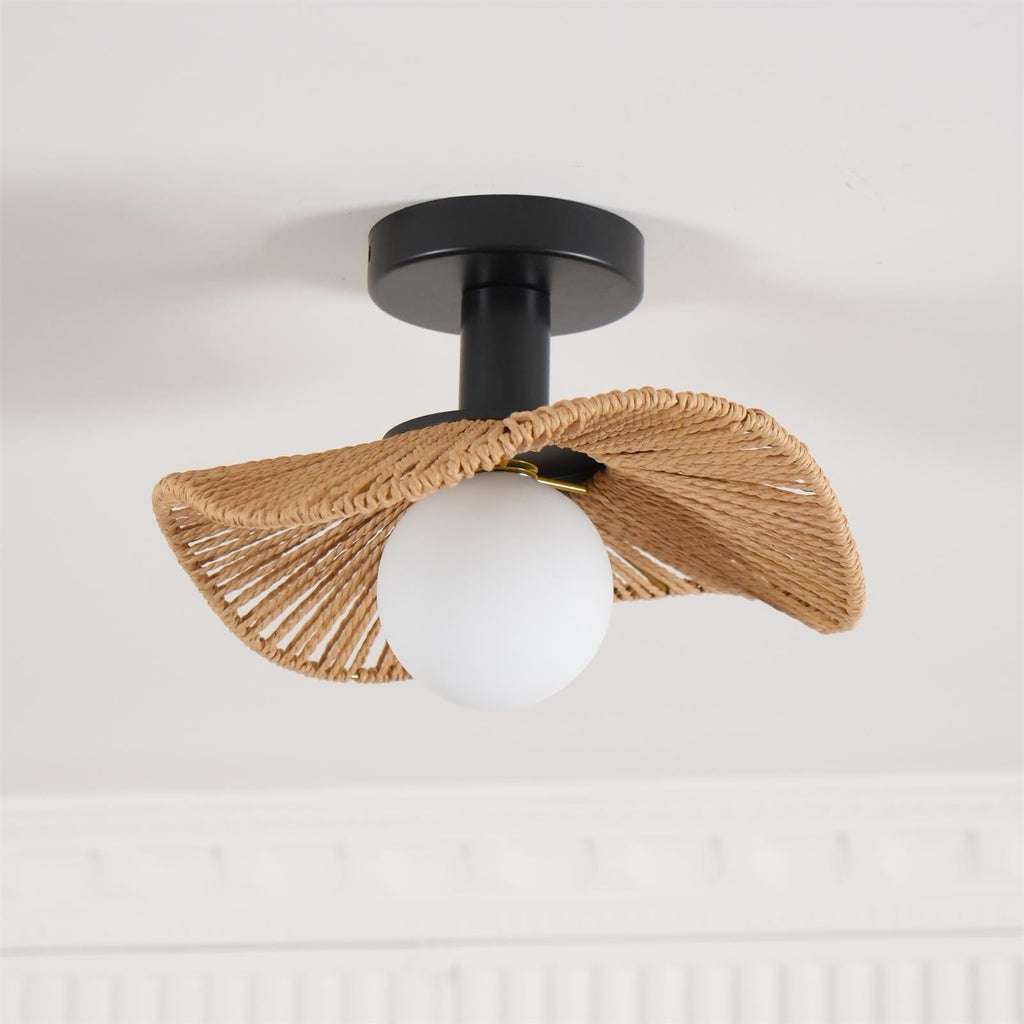 Selvenmere Hemp Rope Ceiling Light-Moonnatur