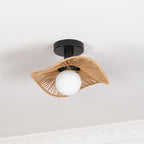 Selvenmere Hemp Rope Ceiling Light-Moonnatur