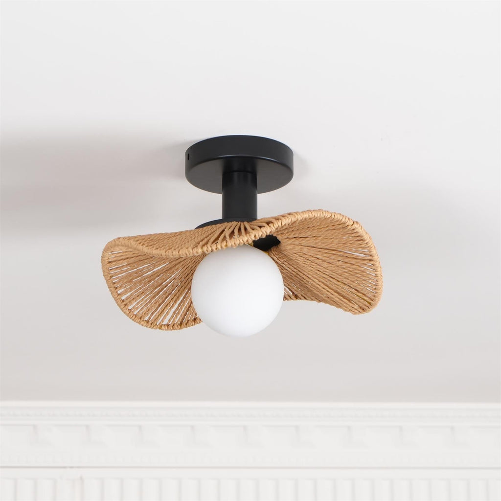 Selvenmere Hemp Rope Ceiling Light-Moonnatur