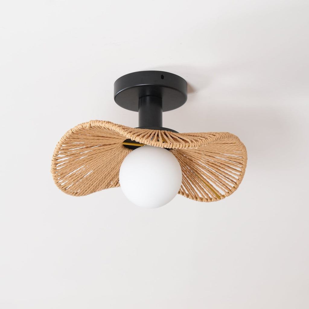 Selvenmere Hemp Rope Ceiling Light-Moonnatur