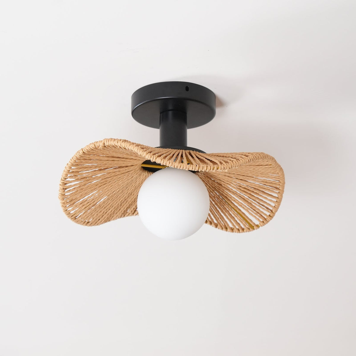 Selvenmere Hemp Rope Ceiling Light-Moonnatur