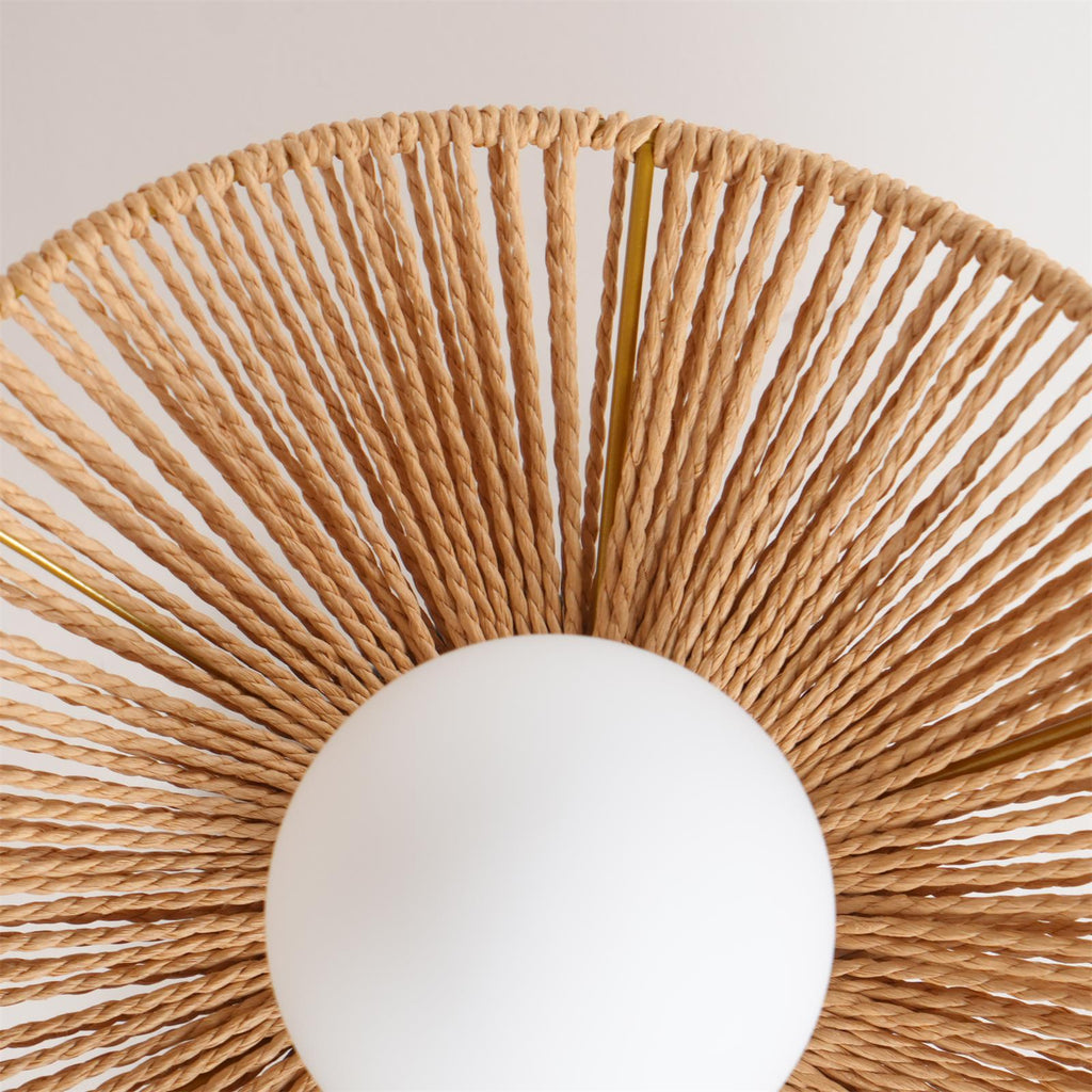 Selvenmere Hemp Rope Ceiling Light-Moonnatur