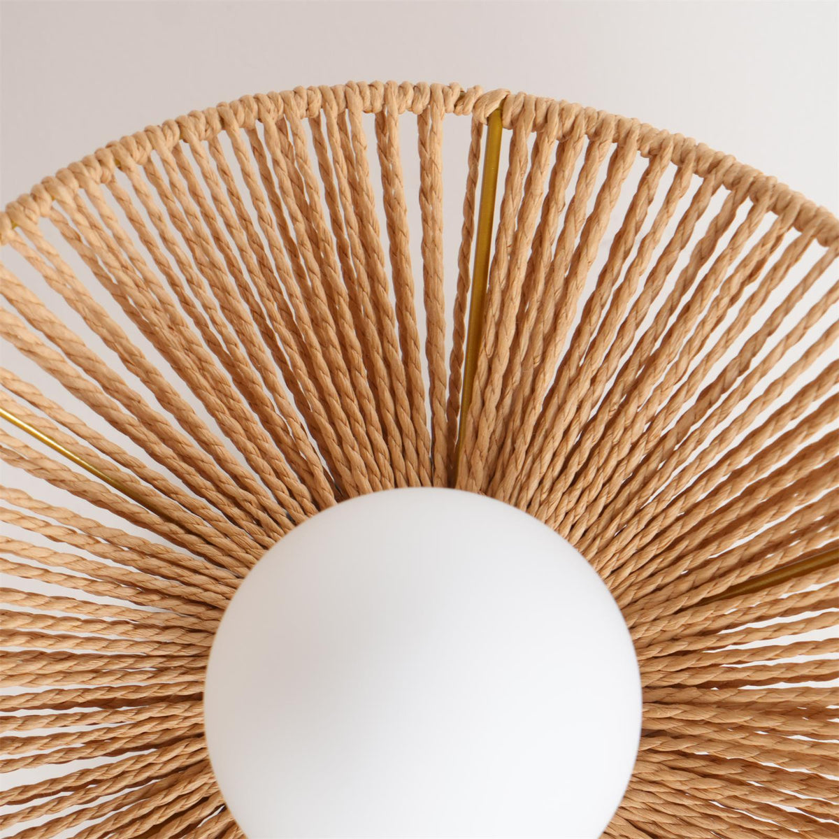 Selvenmere Hemp Rope Ceiling Light-Moonnatur