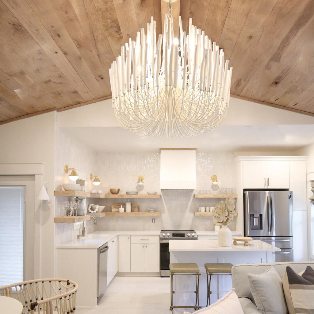 Jardenoria Wood Chandelier-Moonnatur