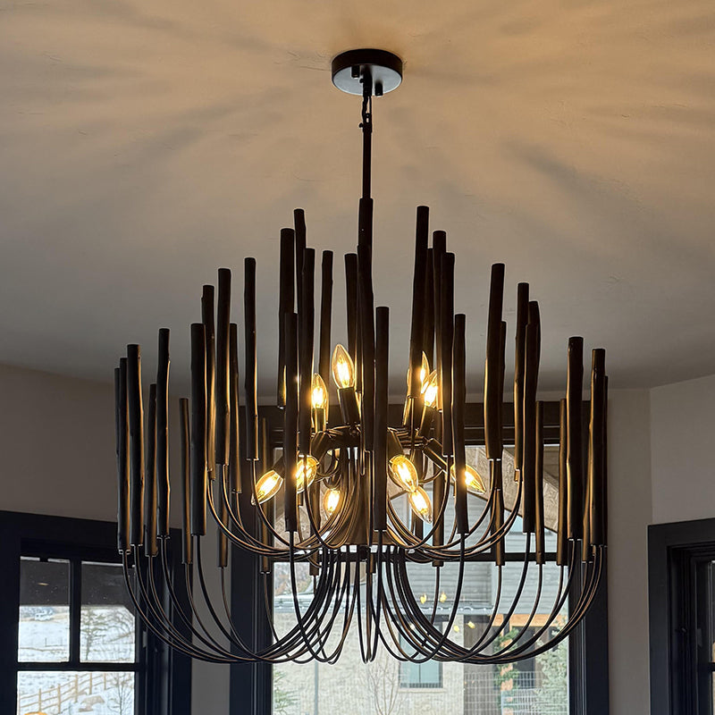 Jardenoria Wood Chandelier-Moonnatur