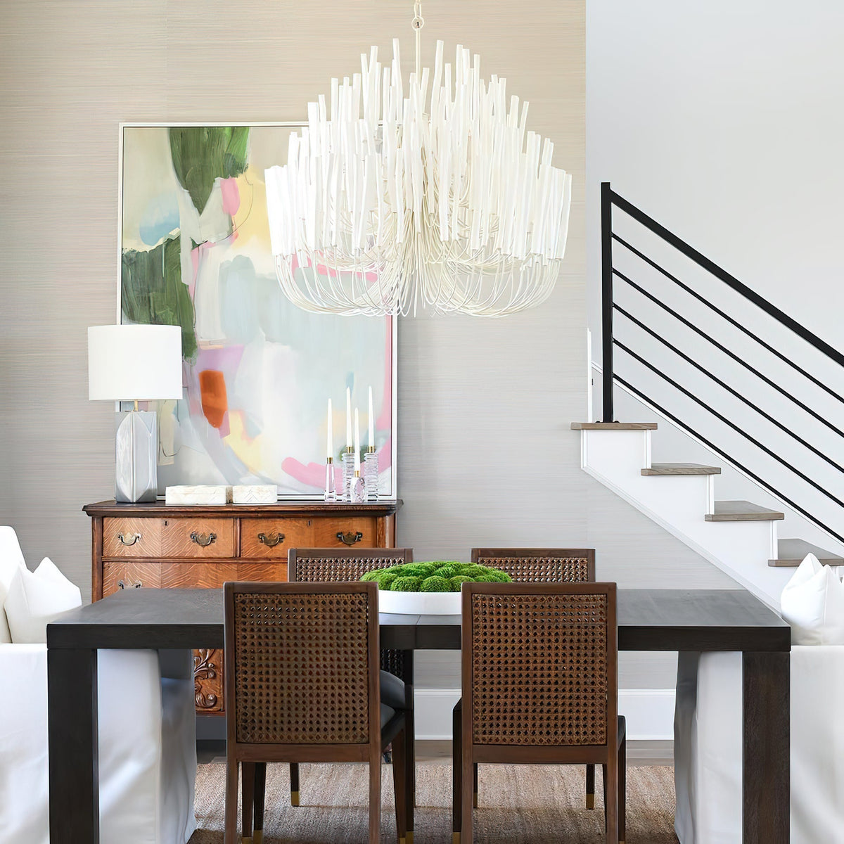Jardenoria Wood Chandelier-Moonnatur
