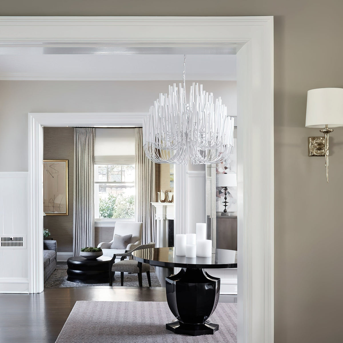 Jardenoria Wood Chandelier-Moonnatur