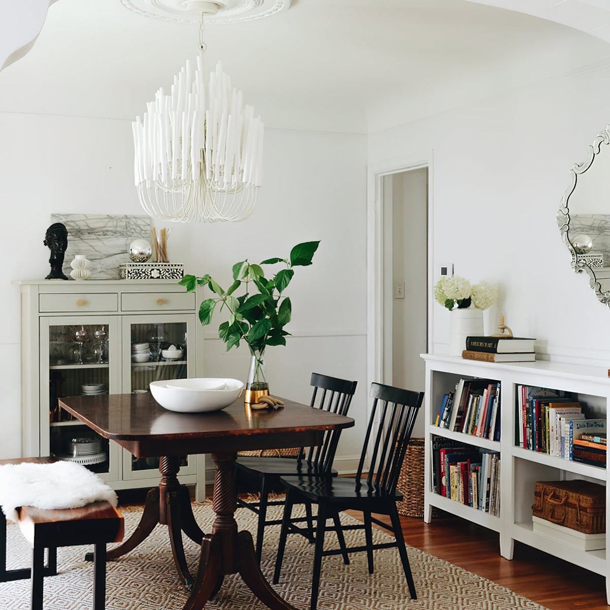 Jardenoria Wood Chandelier-Moonnatur