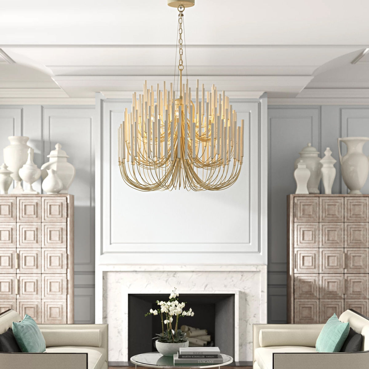 Jardenoria Wood Chandelier-Moonnatur