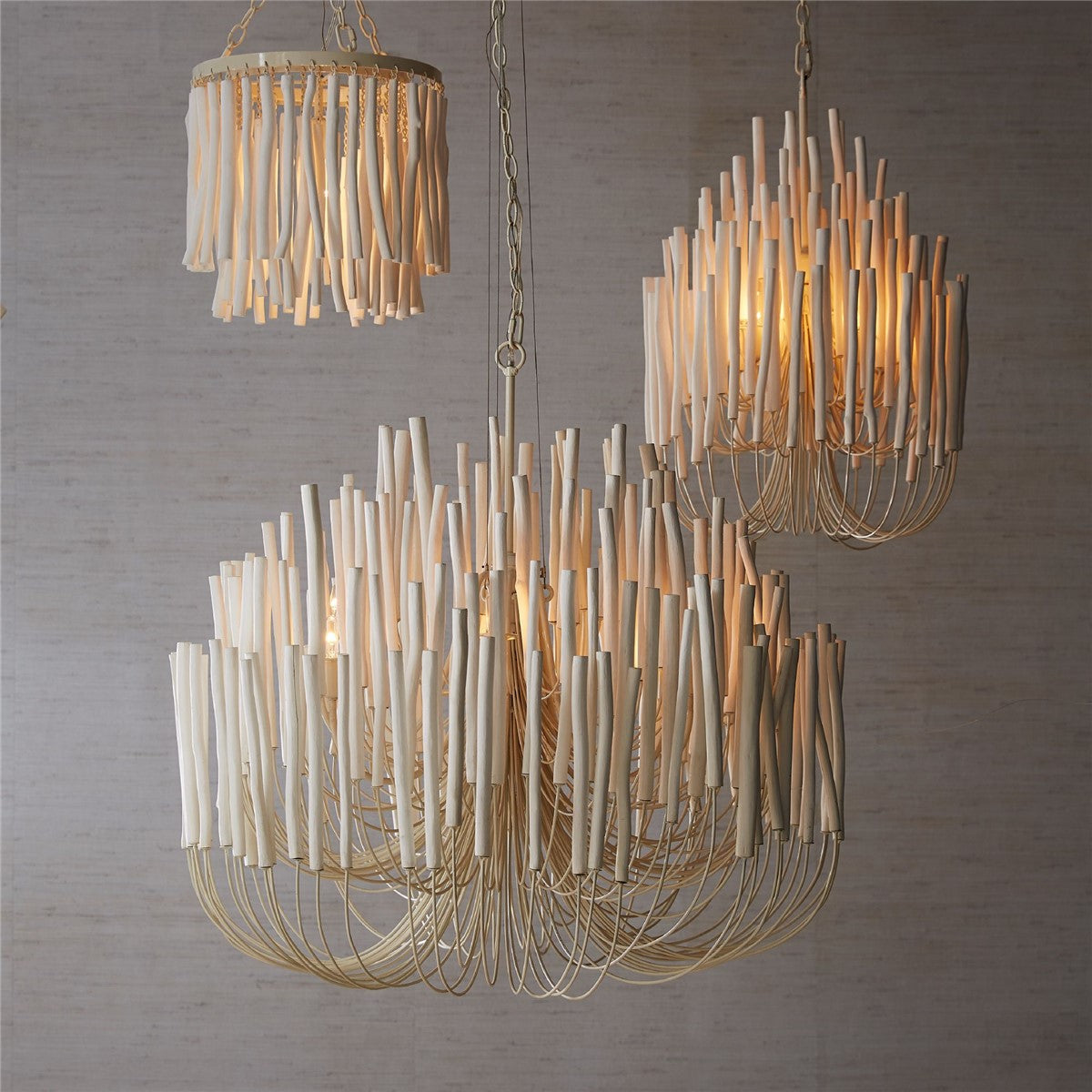 Jardenoria Wood Chandelier-Moonnatur