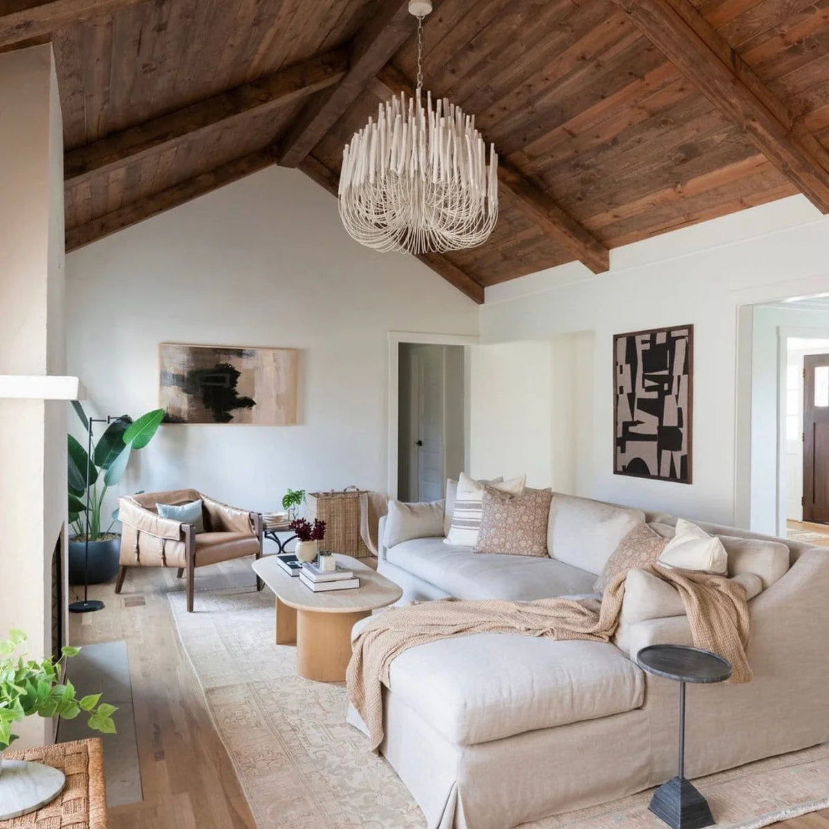 Jardenoria Wood Chandelier-Moonnatur