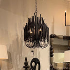Jardenoria Wood Chandelier-Moonnatur