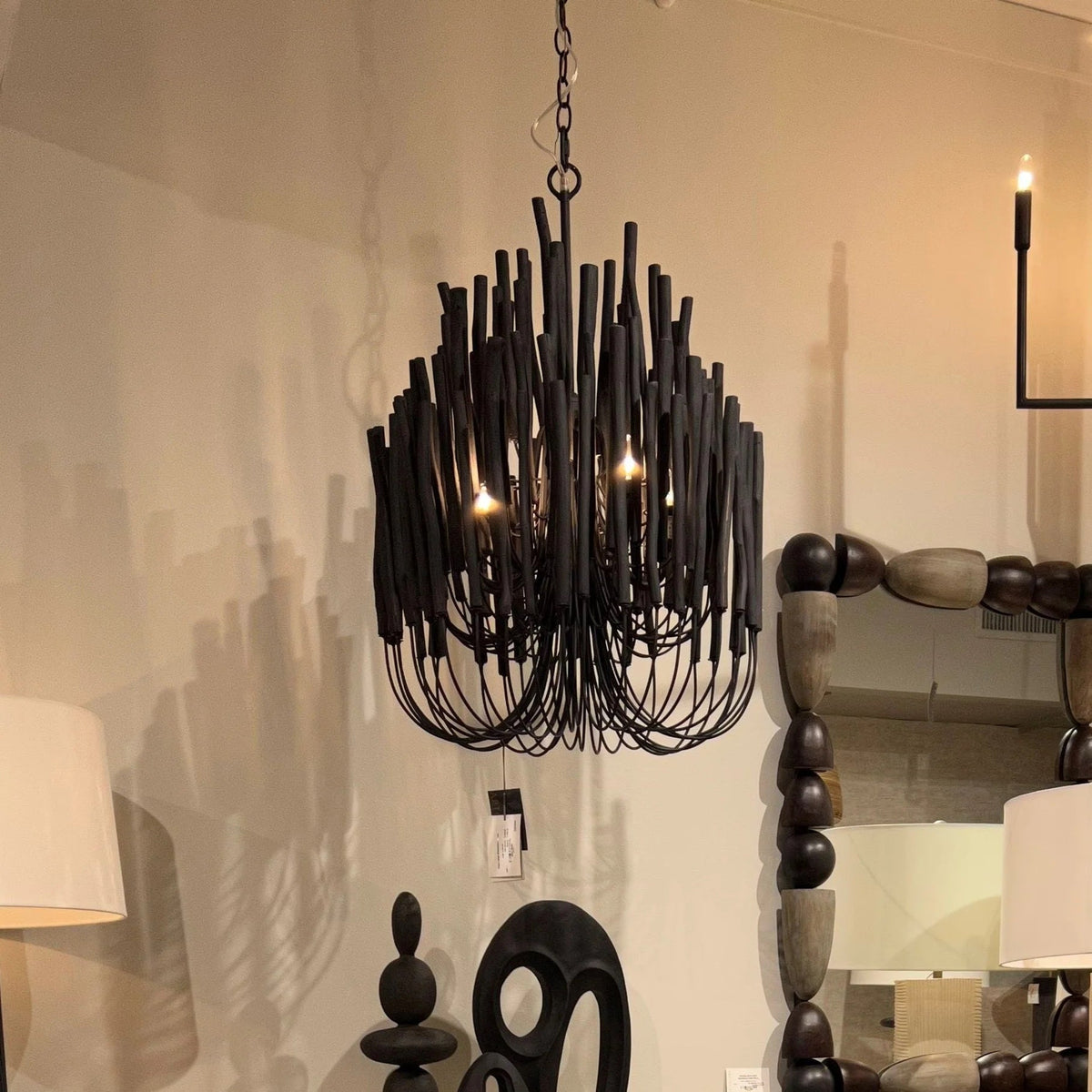Jardenoria Wood Chandelier-Moonnatur