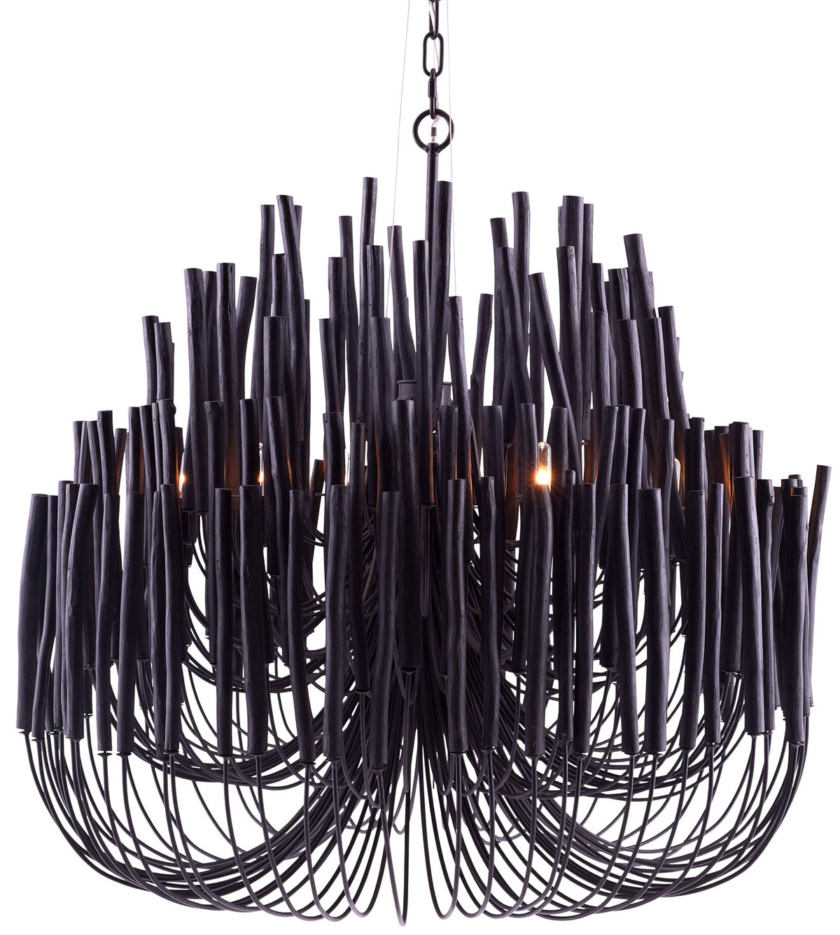 Jardenoria Wood Chandelier-Moonnatur