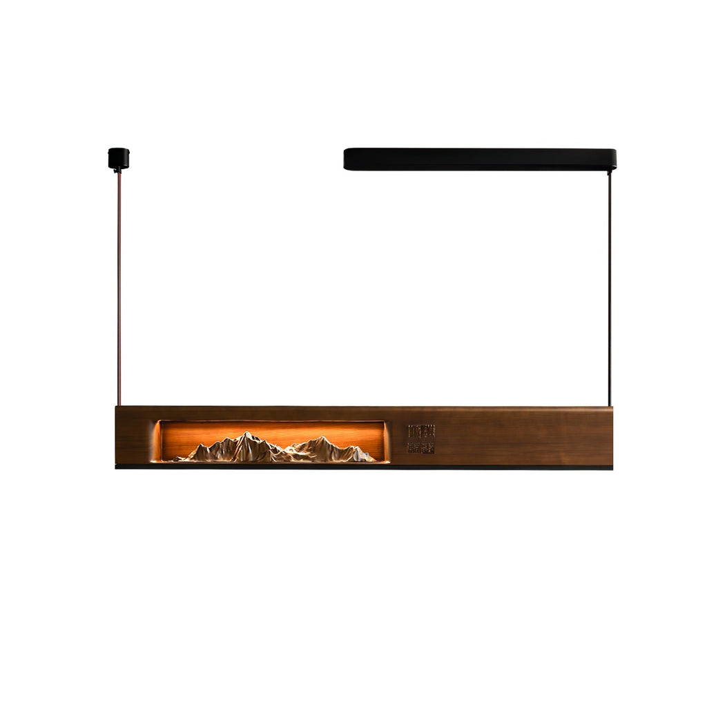 Penrelena Wood Pendant Light-Moonnatur