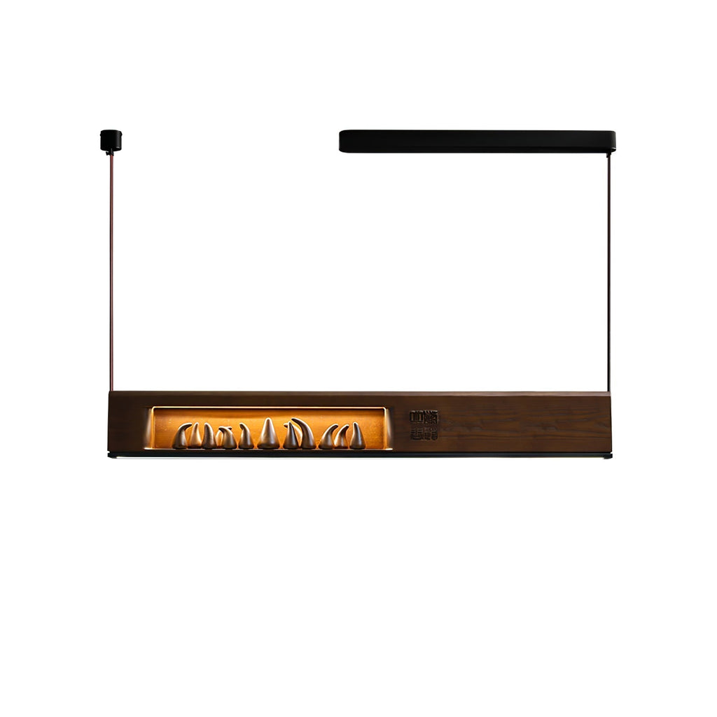 Penrelena Wood Pendant Light-Moonnatur