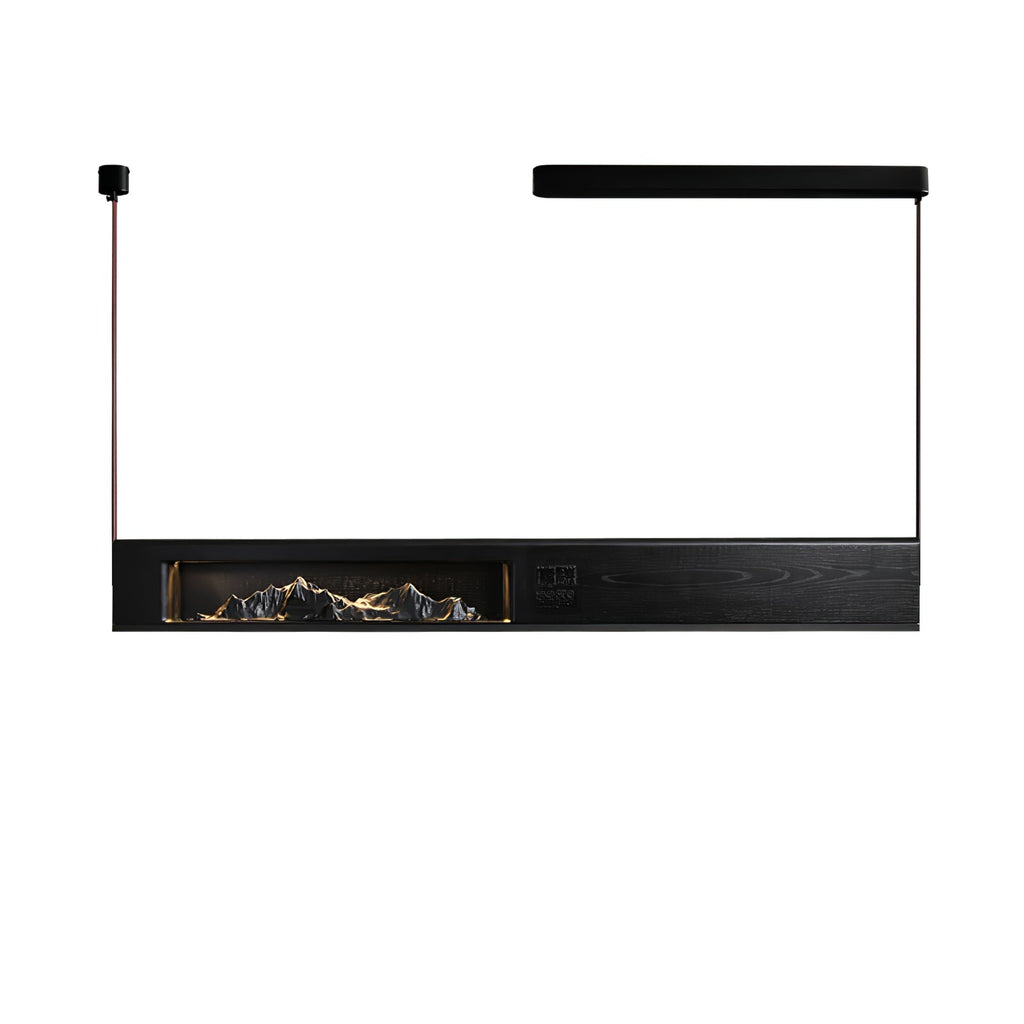 Penrelena Wood Pendant Light-Moonnatur