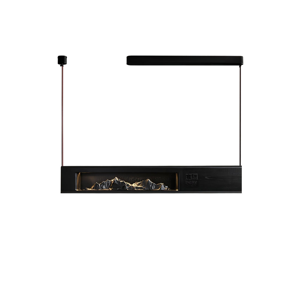 Penrelena Wood Pendant Light-Moonnatur