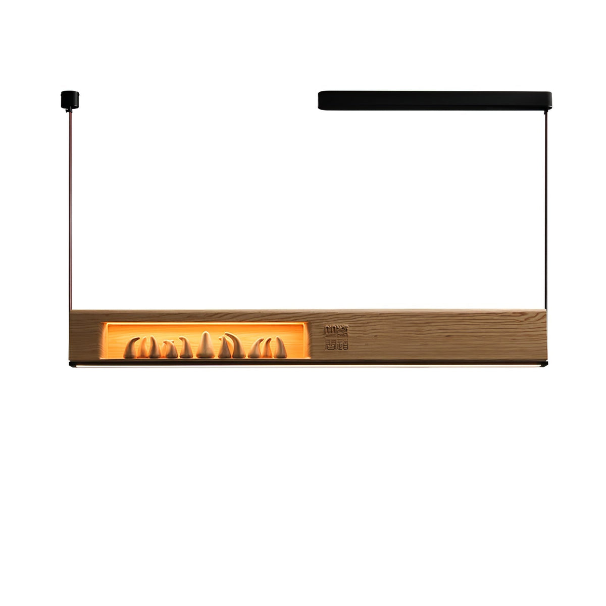 Penrelena Wood Pendant Light-Moonnatur
