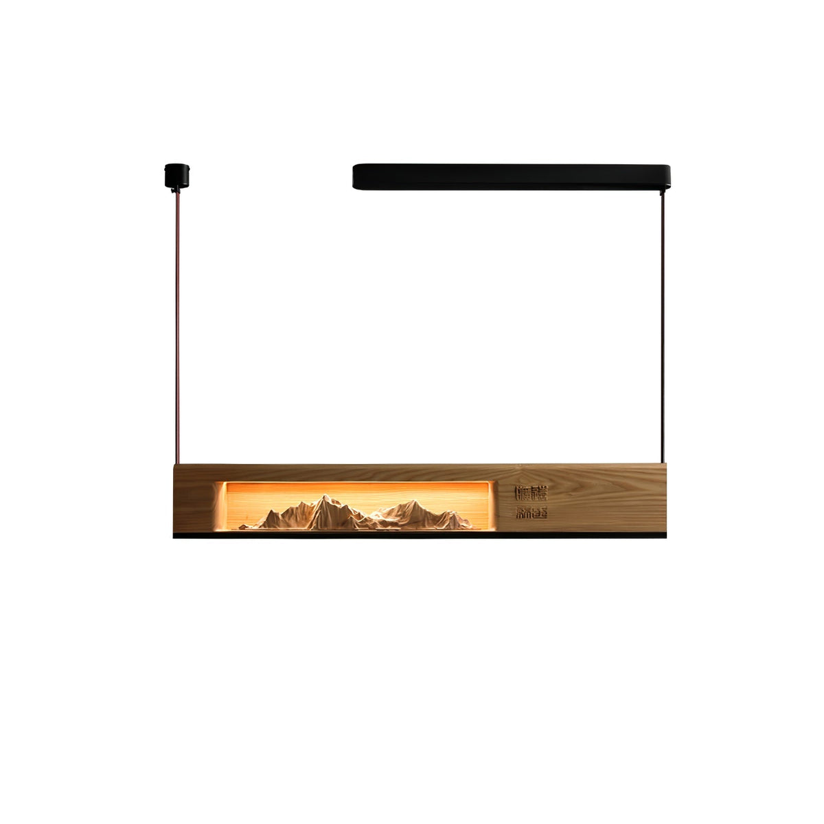 Penrelena Wood Pendant Light-Moonnatur