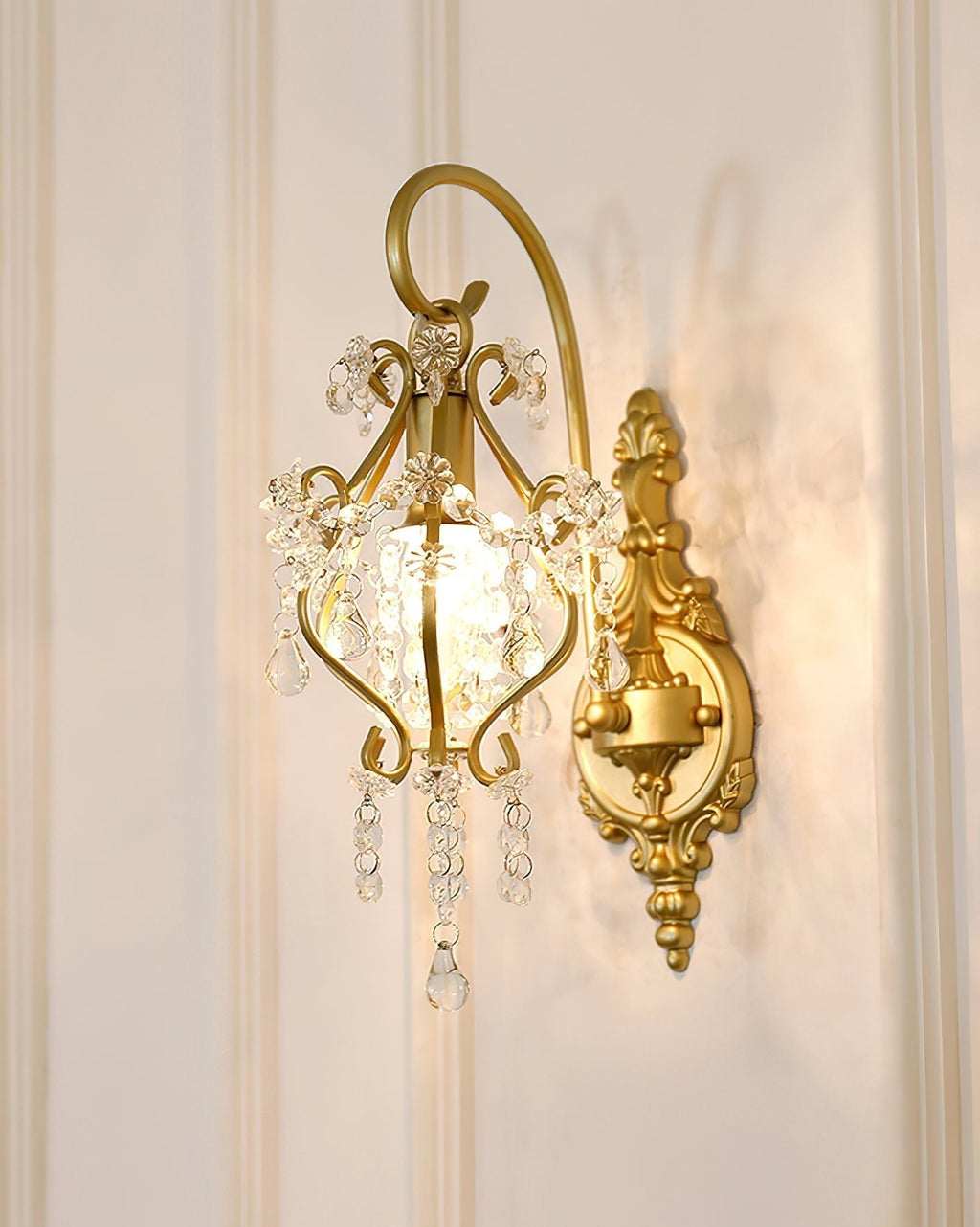 Ilyssa Crystal Wall Light-Moonnatur