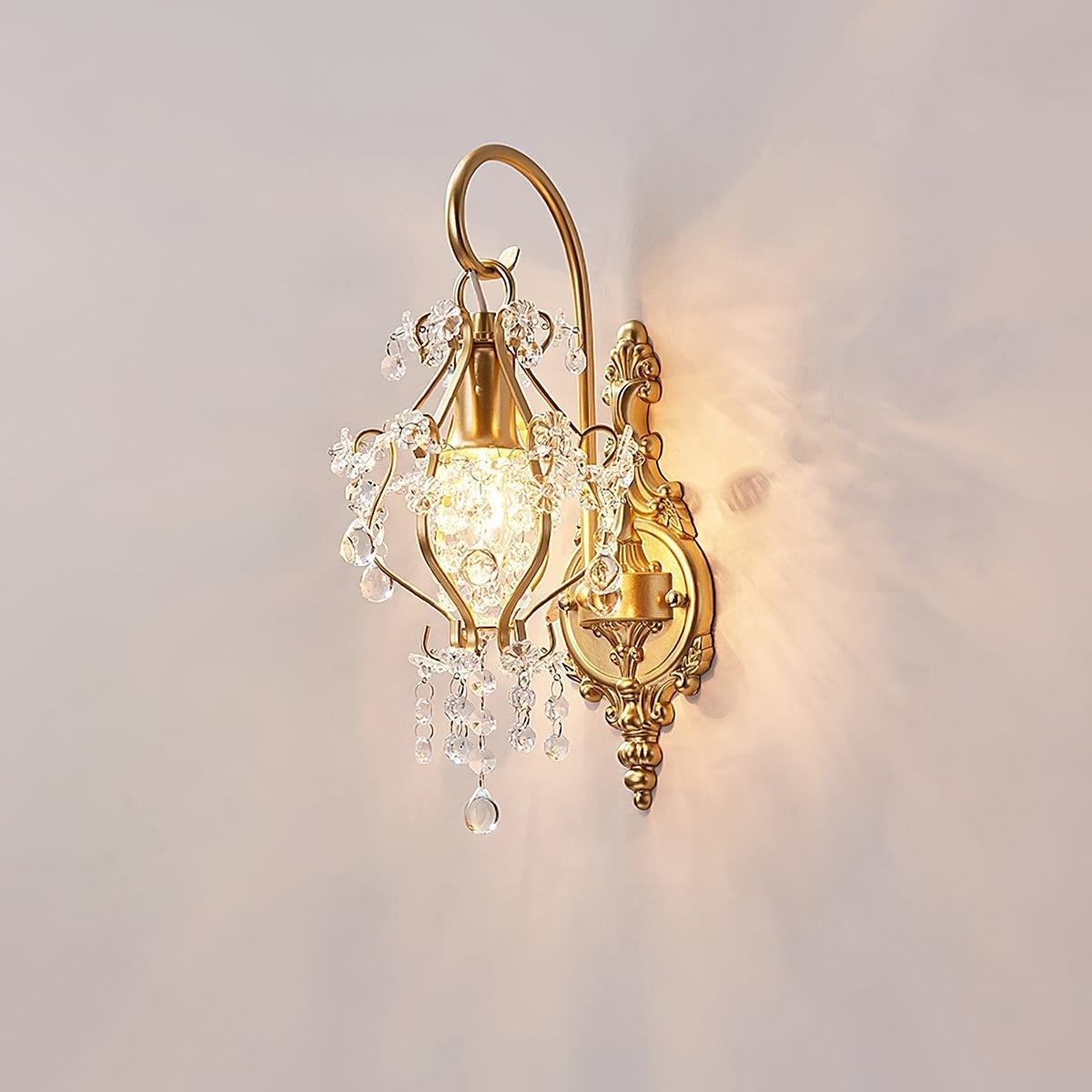 Ilyssa Crystal Wall Light-Moonnatur