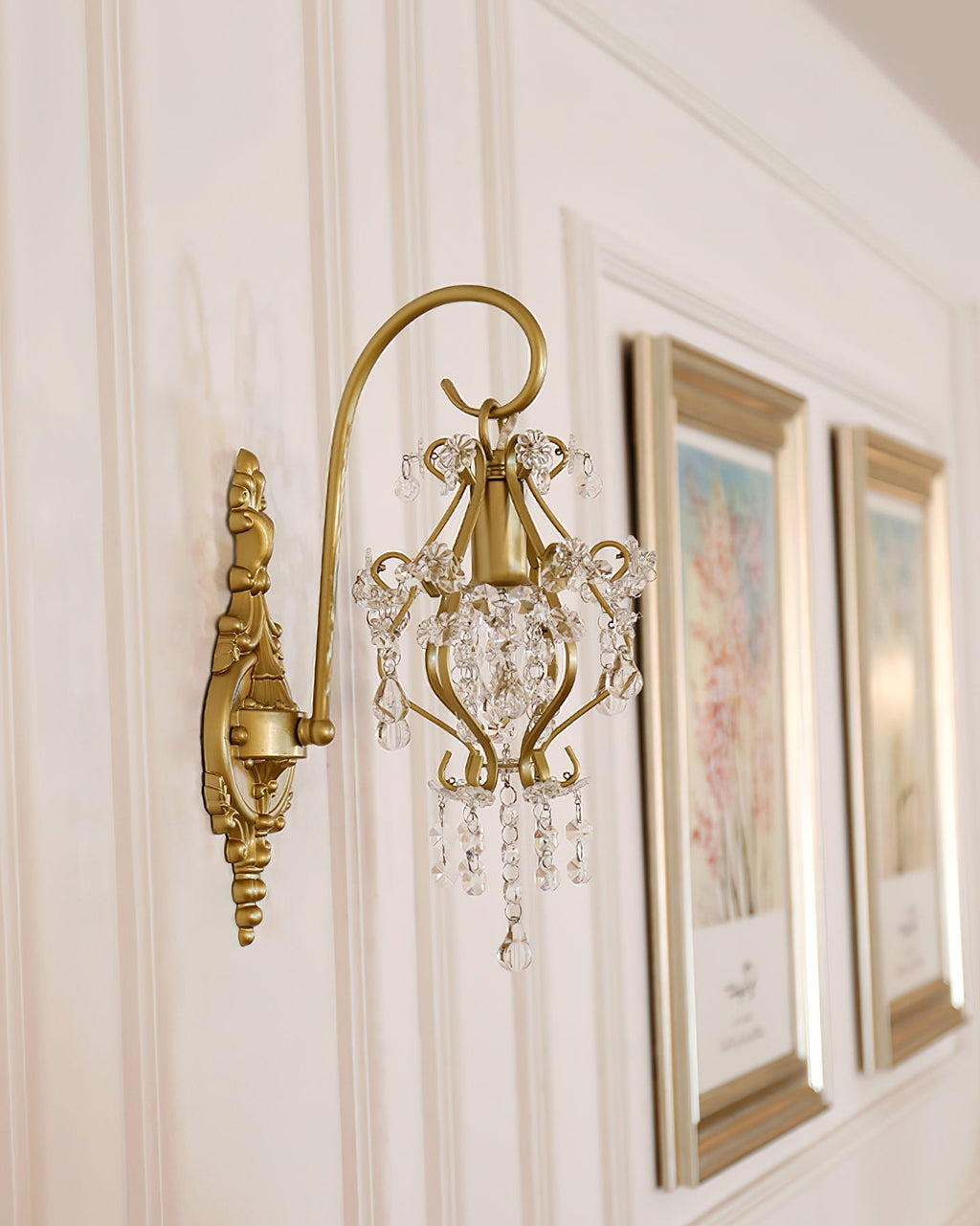 Ilyssa Crystal Wall Light-Moonnatur