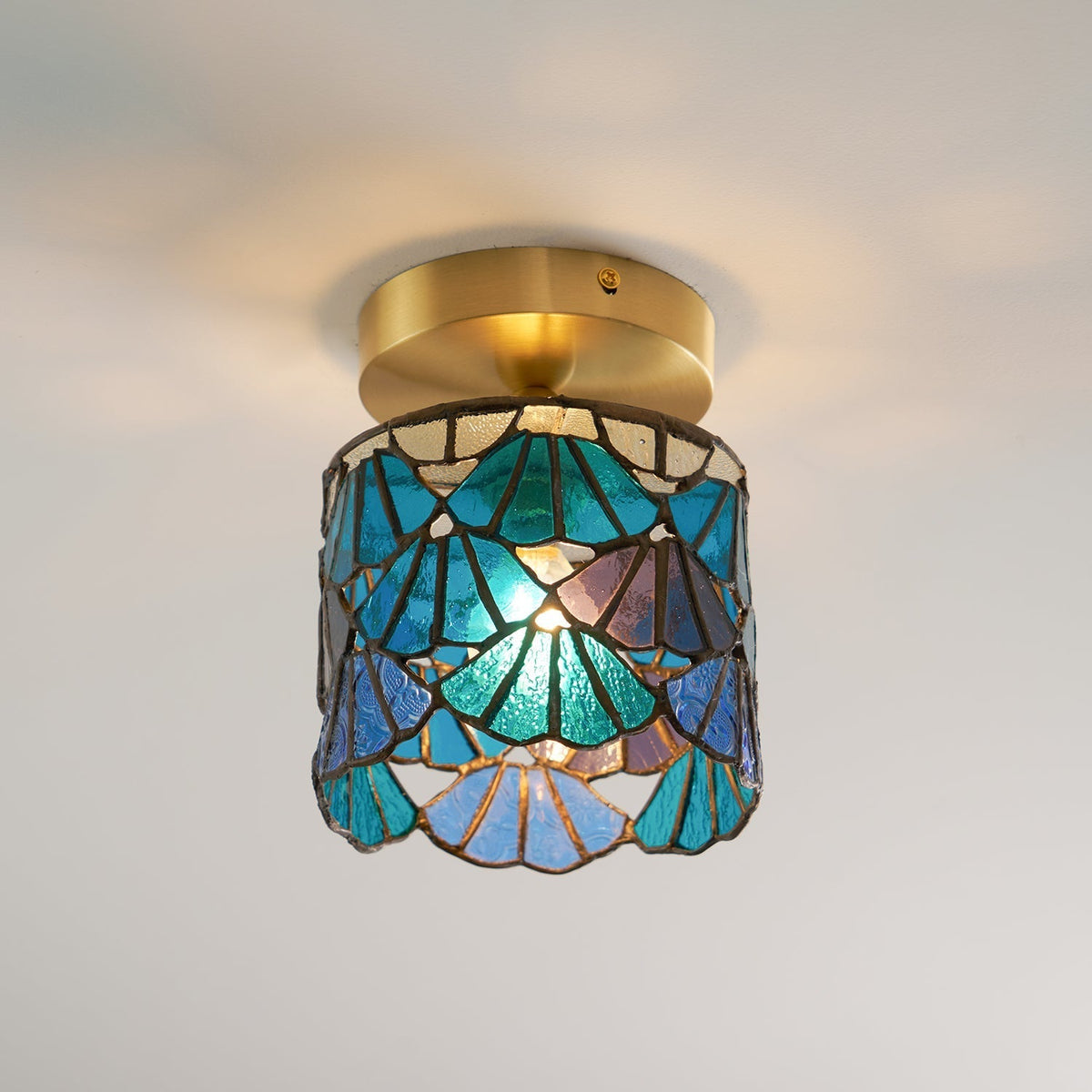 Norrelwood Glass Ceiling Light-Moonnatur
