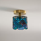 Beldenrose Glass Ceiling Light-Moonnatur