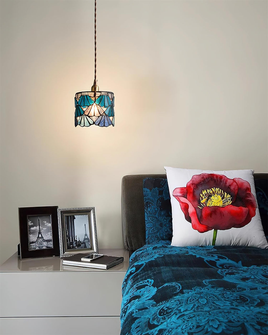 Kesterden Glass Pendant Light-Moonnatur