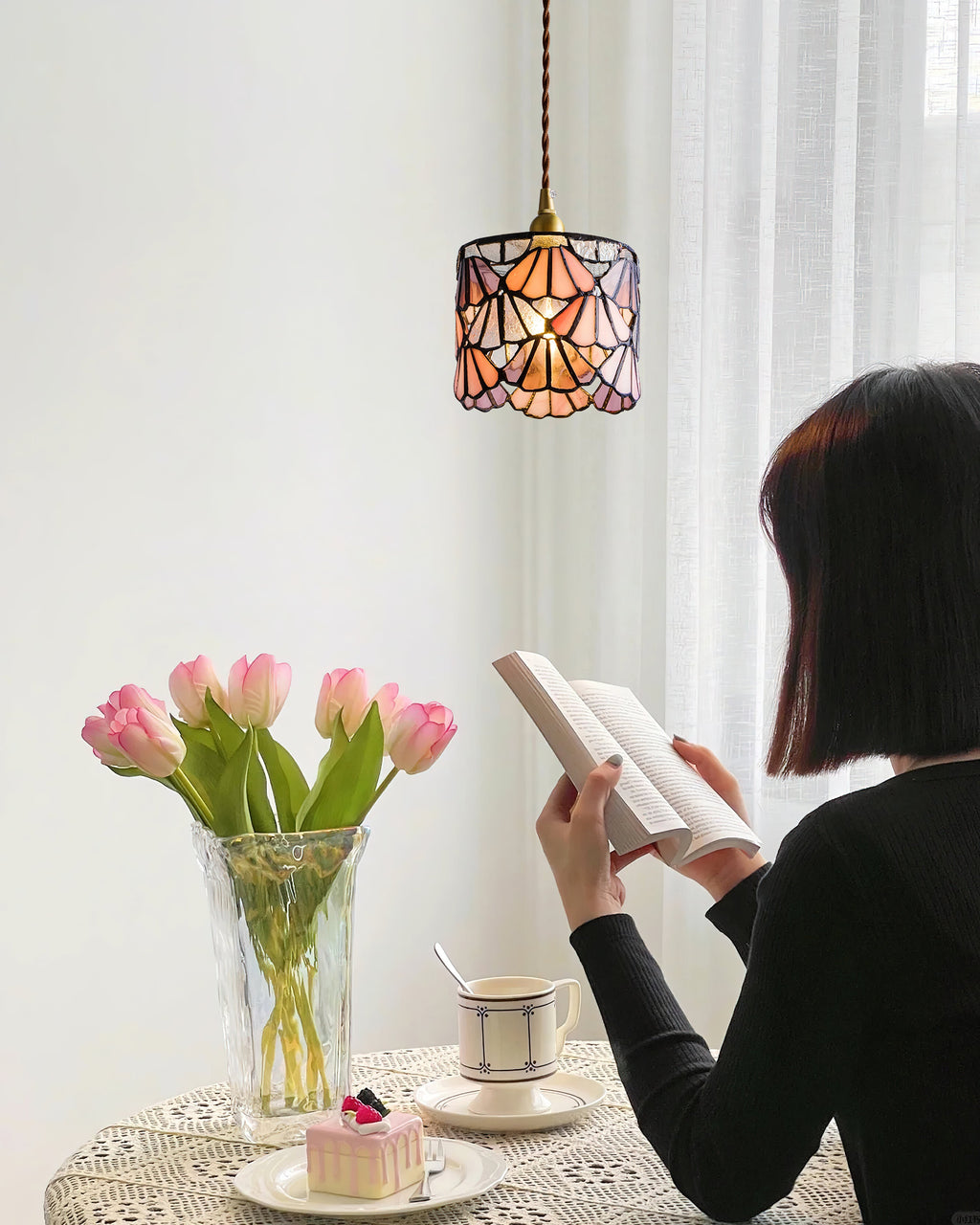 Kesterden Glass Pendant Light-Moonnatur