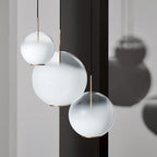 Pavina Glass Pendant Lamp-Moonnatur