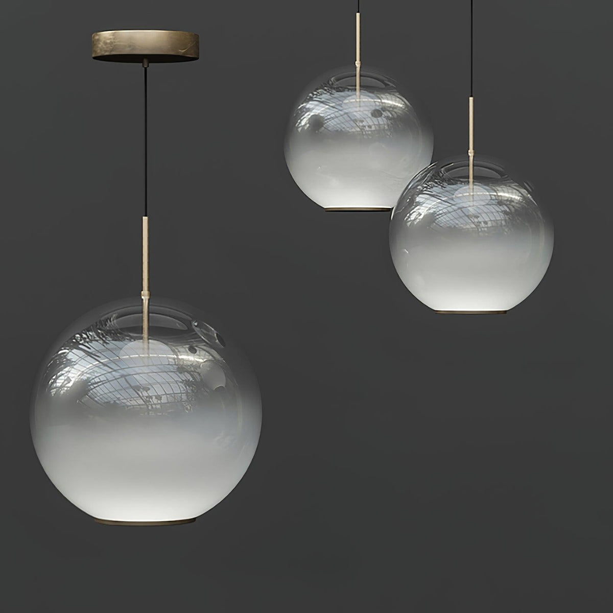 Pavina Glass Pendant Lamp-Moonnatur