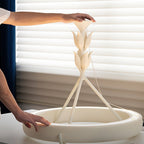 Celandrel Plaster Chandelier-Moonnatur