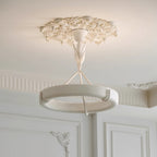 Celandrel Plaster Chandelier-Moonnatur