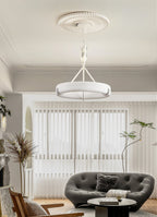 Celandrel Plaster Chandelier-Moonnatur